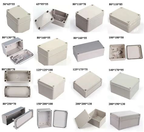 component box for electrical component|standard size electrical boxes.